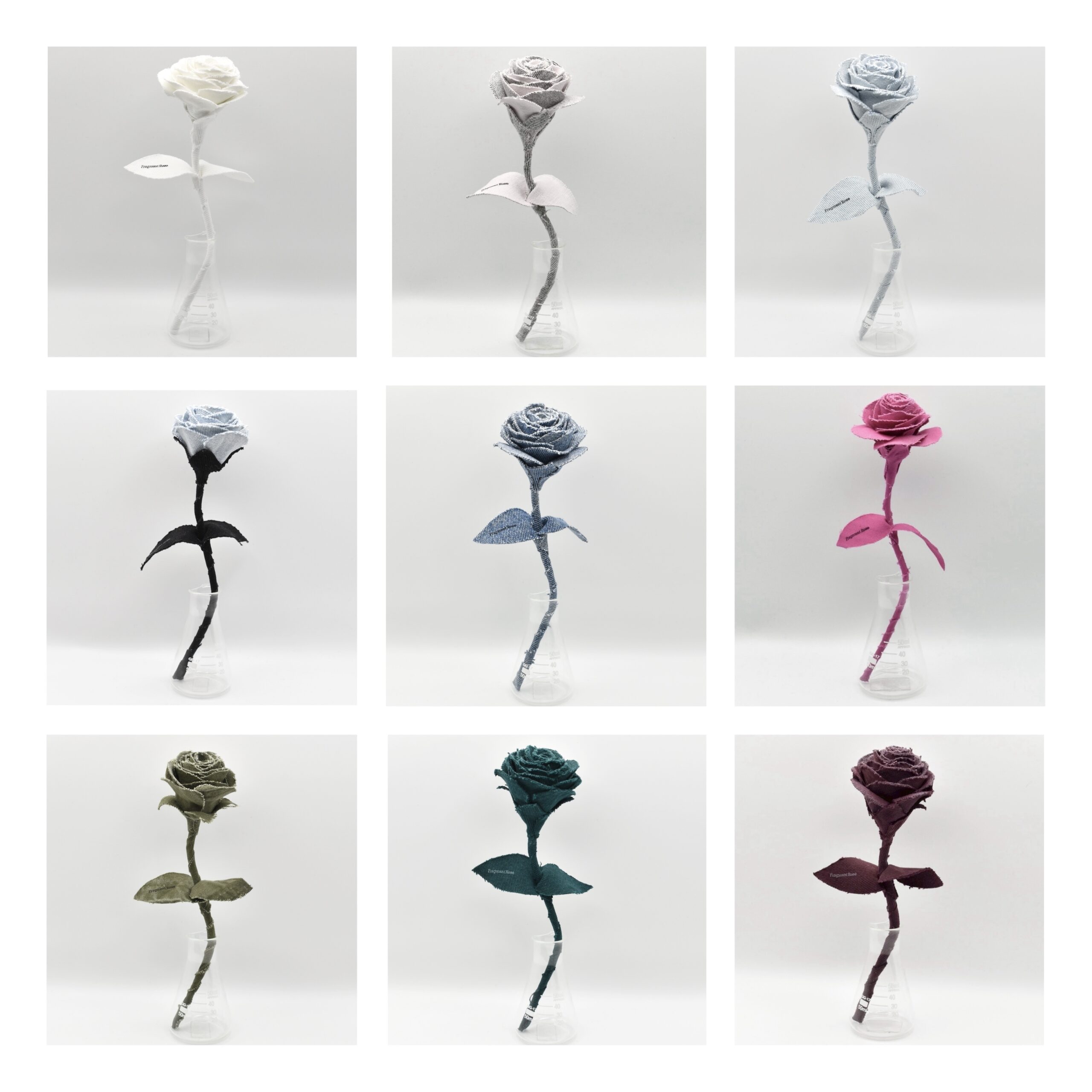 デニムローズ ツートーン Fragment Rose